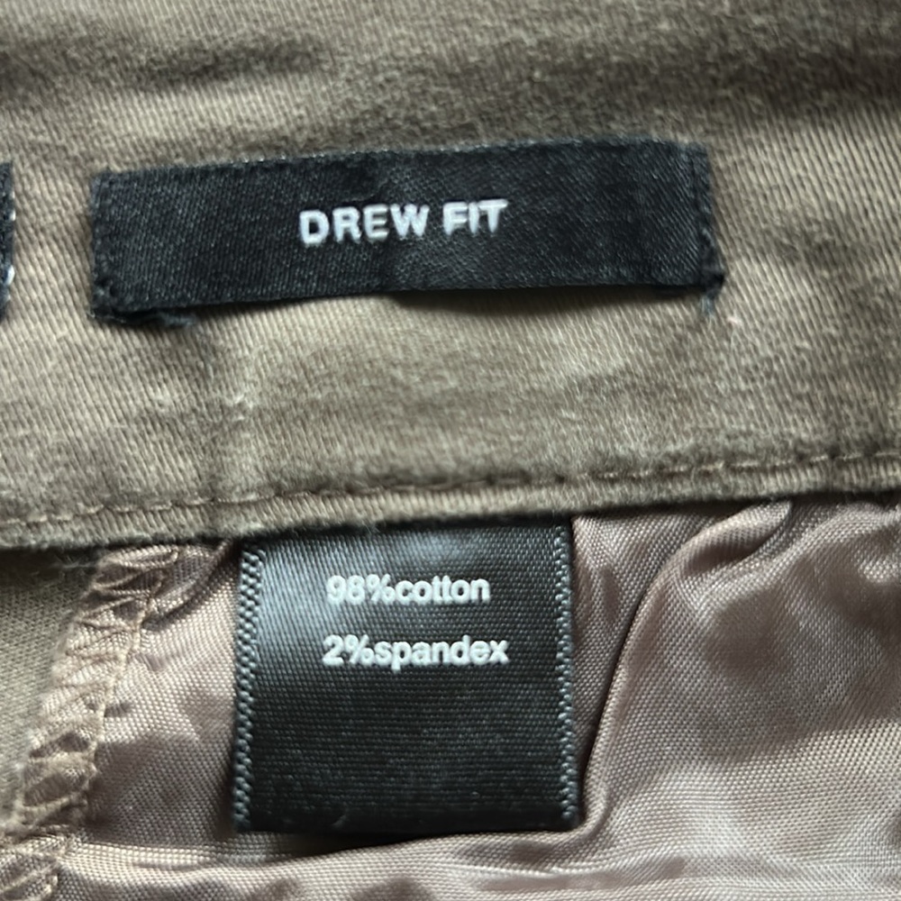 The Limited Tan Taupe Bermuda Shorts Classic Drew Fit Cotton Blend SIZE 10 - Picture 3 of 3